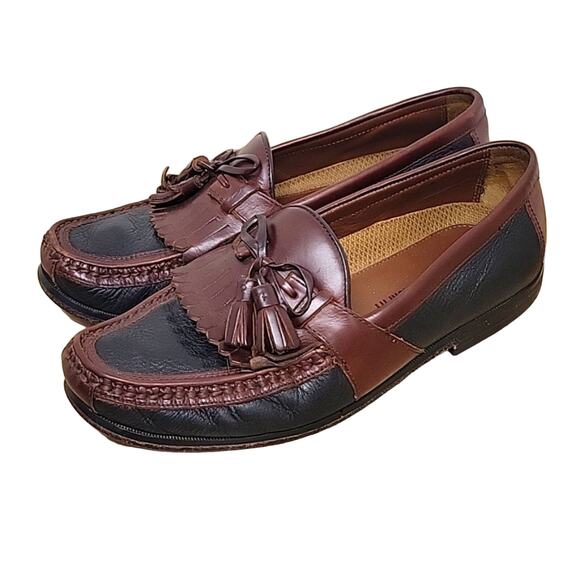 Johnston & Murphy Men´s Dual Color Black Brown Loafer...